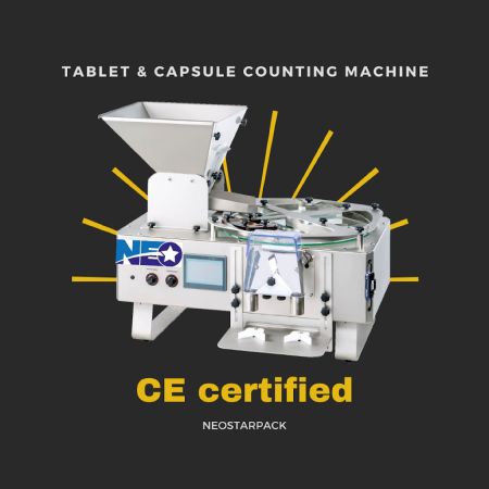 machine de comptage de capsules et de comprimés pharmaceutiques certifiée CE